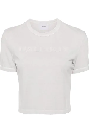Halfboy T-shirt med logomærke
