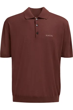 Marni Polo med broderet logo