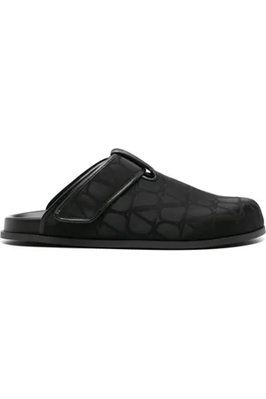 VALENTINO GARAVANI Toile sandaler i Iconographe-jacquard