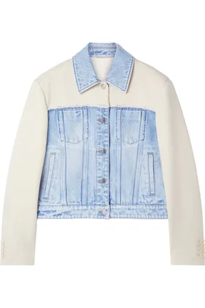 Stella McCartney Tofarvet denimjakke med paneler