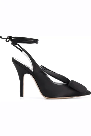 The Attico Pumps i satin med ankel-wrap