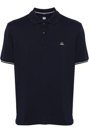 C.P. Company Polo i piqué med logomærke