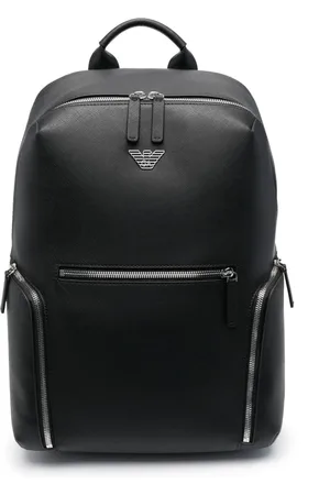 Emporio Armani Bæltetaske med logomærke og lynlåslukning