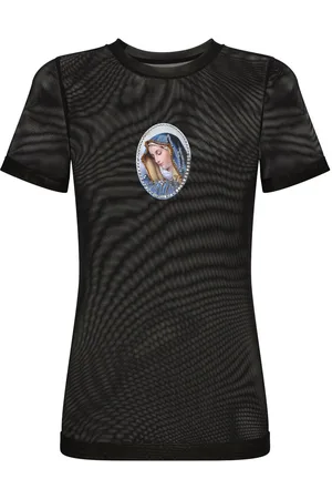 Dolce & Gabbana 1998 Madonna T-shirt i mesh