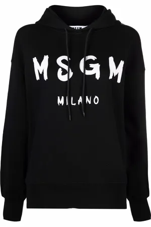Msgm Hættetrøje med logotryk