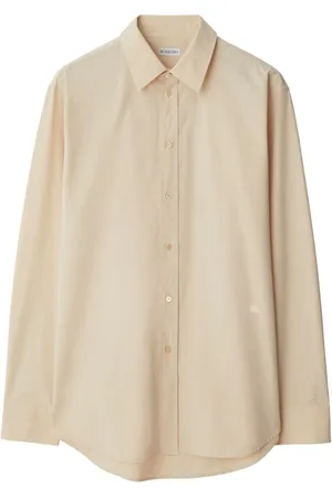Burberry Bomuldsskjorte med EDK-broderi