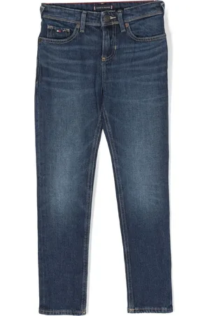 Tommy Hilfiger Jeans med lige ben og mellemhøj talje