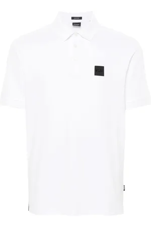 HUGO BOSS Polo med applikeret logo