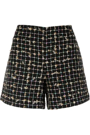 Twin-Set Korte teksturerede shorts i bouclé