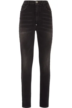 Philipp Plein Skinny-jeans med slitageeffekt