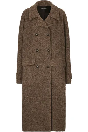 Dolce & Gabbana Frakke med hakrevers og knapper