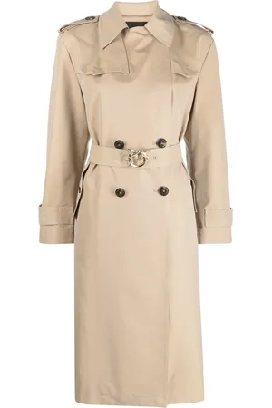 Pinko Trenchcoat med Love Birds-spænde