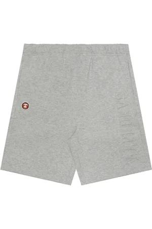 A Bathing Ape Træningsshorts med præget logo og meleret effekt