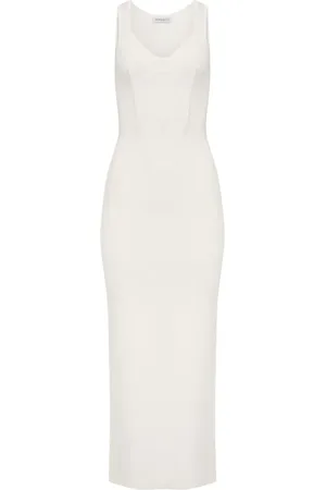 Nina Ricci Lang kjole med korset-stil