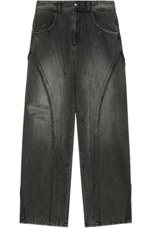 Andersson Bell Ribbede jeans med brede ben