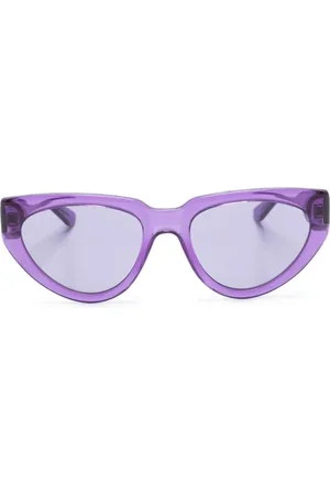 Karl Lagerfeld Cat-eye-solbriller med logotryk