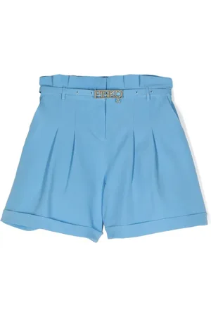 Pinko Shorts med plisseret detalje og logoplade