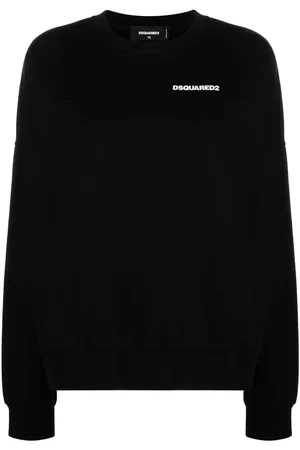Dsquared2 Sweatshirt med rund hals og logotryk