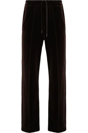 Tom Ford Joggingbukser i velour med lige ben