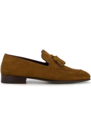 Manolo Blahnik Chester loafers i ruskind