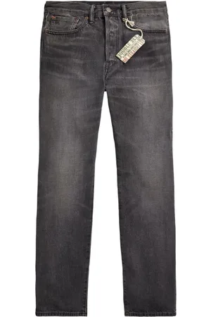 Ralph Lauren Højtaljede jeans med smal pasform