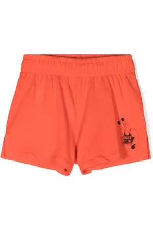 Mini Rodini Weight Lifting shorts i økologisk bomuld