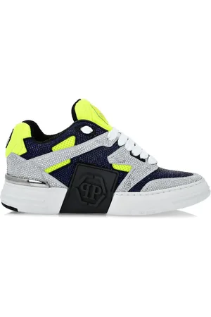 Philipp Plein Phantom Kick$ sneakers med krystaludsmykning