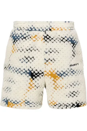 AWAKE NY Shorts i fleece med A-tryk