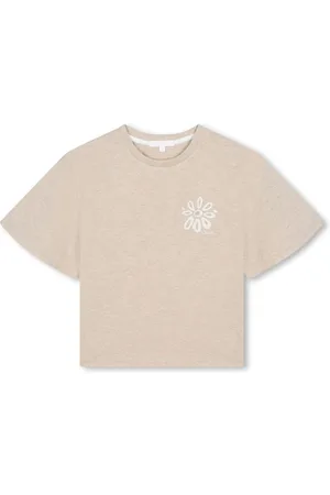 Chloé T-shirt med logotryk