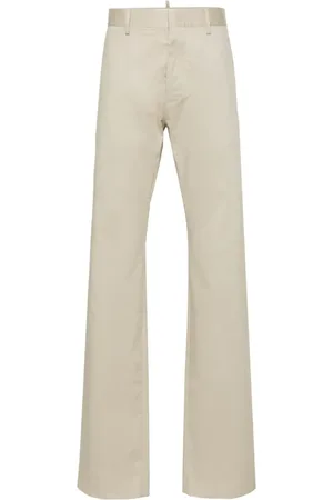 Dsquared2 Cropped chino-bukser med mellemhøj talje