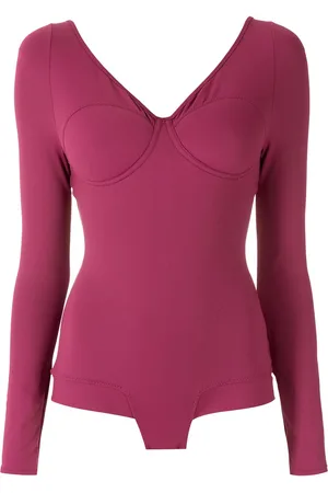 AMIR SLAMA Langærmet bodysuit