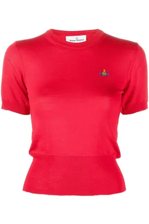 Vivienne Westwood Striktop med broderet orb