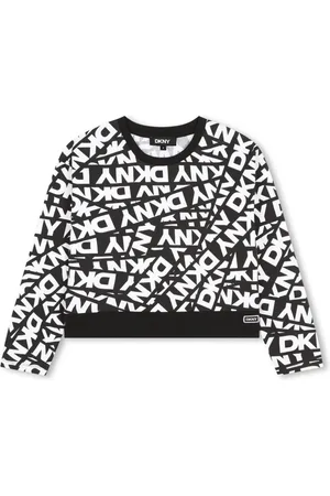 DKNY T-shirt med logotryk