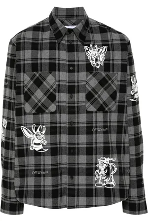 OFF-WHITE Ternet skjorte