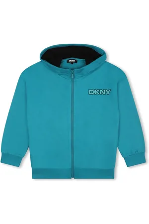DKNY Jakke med hætte og broderet logo