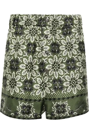 Etro Shorts med blomstertryk