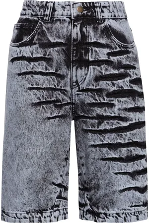 Masha Popova Blegede denimshorts