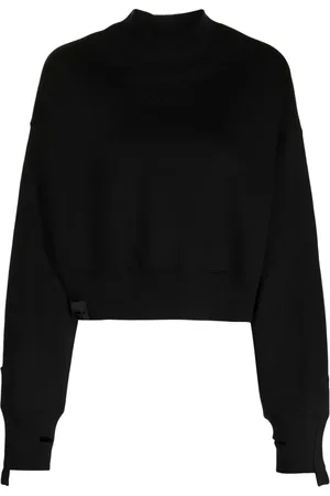 Izzue Sweatshirt i jersey med logomærke