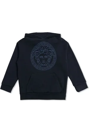 VERSACE Medusa hættetrøje med rhinstenudsmykning