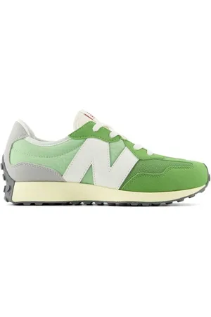 New Balance 327 sneakers i ruskind med paneler