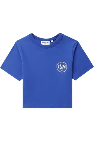 Chocoolate Cropped T-shirt med logotryk