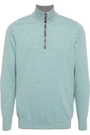 N.PEAL Carnaby cardigan med halv lynlås