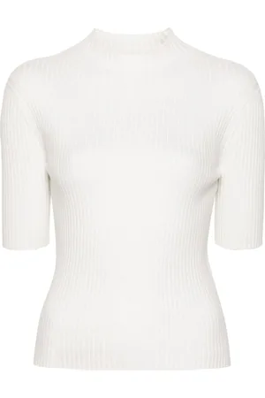 Maje Ribstrikket top