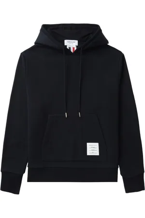 Thom Browne Hættetrøje med RWB-stribe og strop bagpå