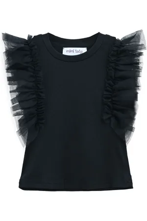 Mimi Tutu T-shirt med tyl-ærmer