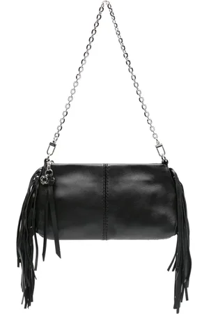 Maje Miss M clutch i læder