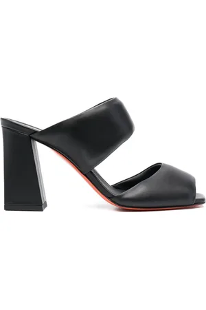 santoni 105mm Cactus mules med åben tå