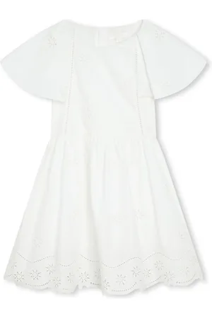 Chloé Kjole med broderet design