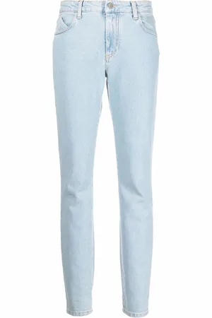 The Attico Højtaljede jeans med lige ben
