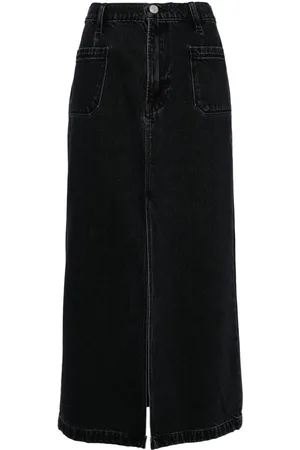 Frame Lang La Bardot denimnederdel
